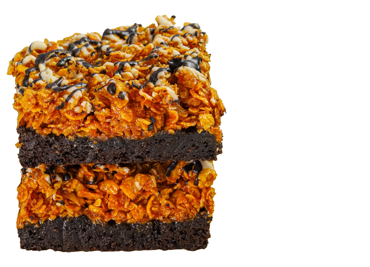 Salted caramel cornflake brownie from Zanburry
